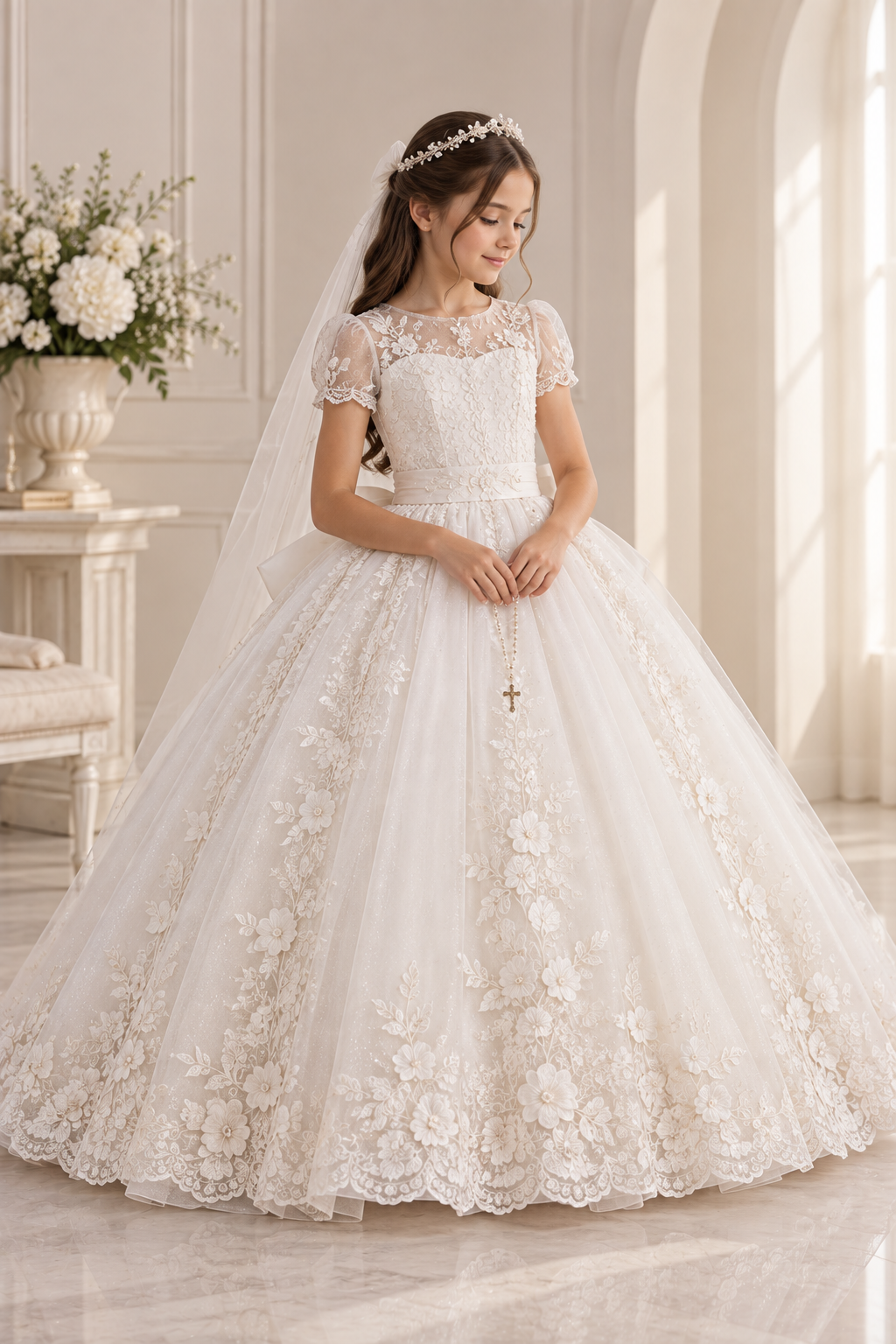 Vestido Primera Comunión Modelo Paloma